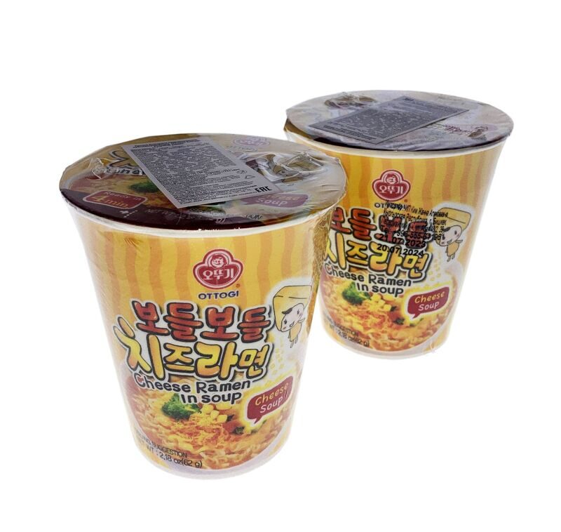 Лапша б/п "Оттоги" Cheese ramen (стакан) 62 гр.